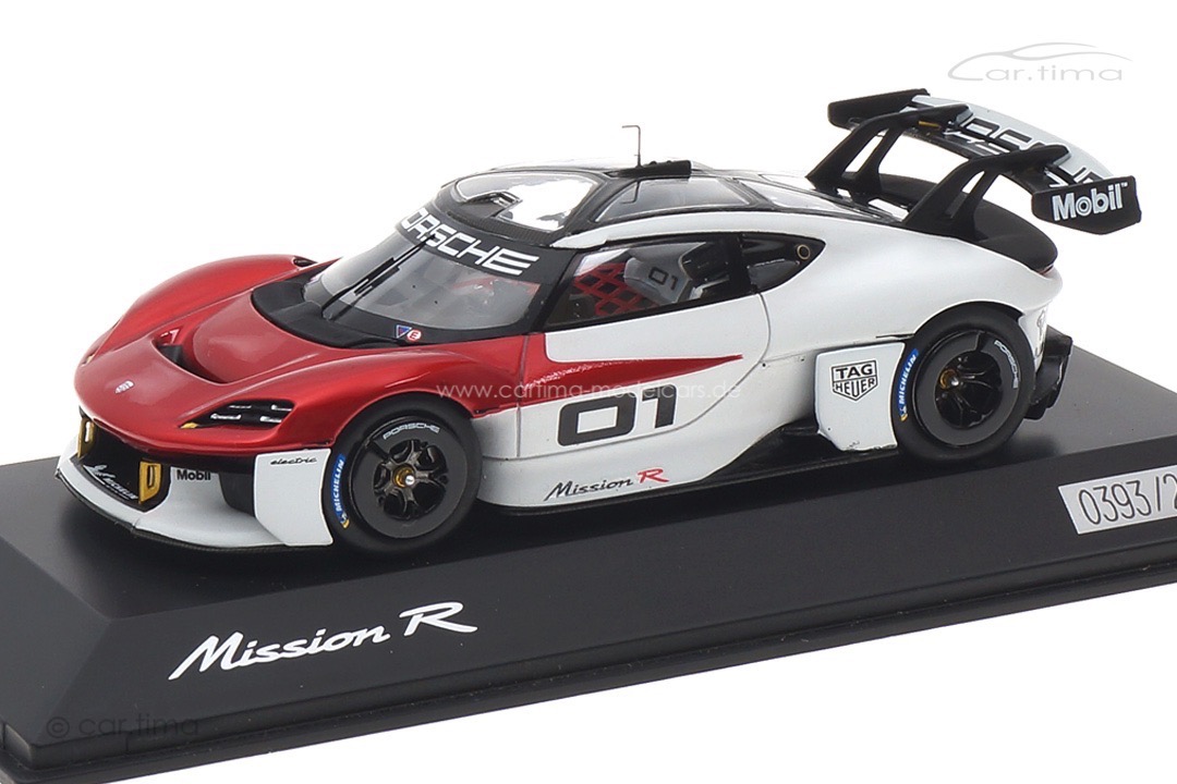 Porsche Mission R Originalsignatur Lars Kern Spark 1:43 WAP0208020P0MR-SIG