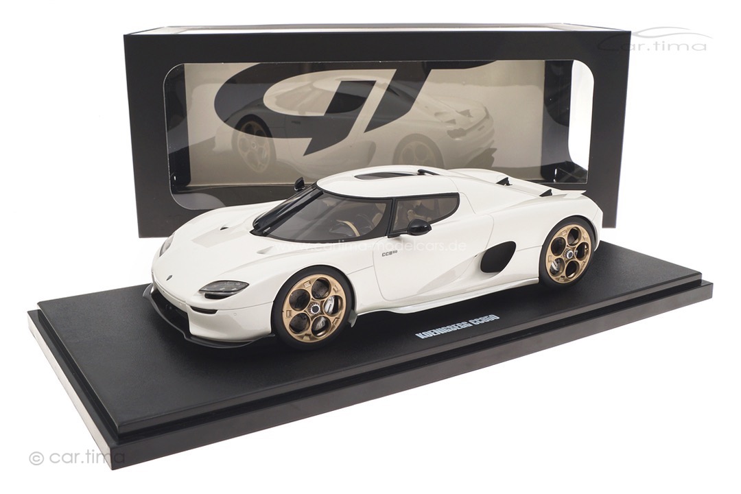 Koenigsegg CC850 weiß GT Spirit 1:18 GT903