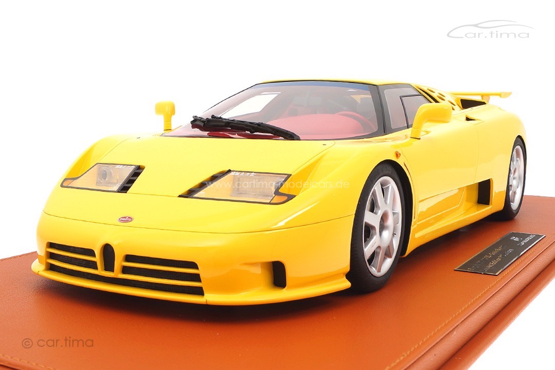 Bugatti EB110 SS gelb Top Marques 1:12 TM12-42C