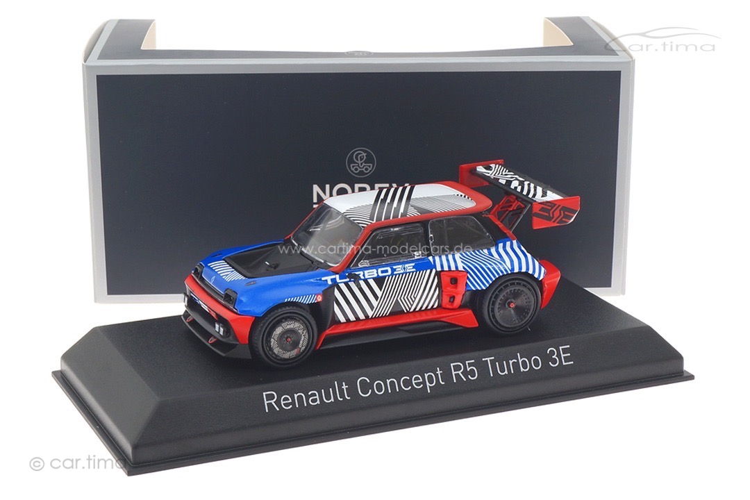 Renault Concept R5 Turbo 3E E-Tech 100% Elektrisch blau/rot Norev 1:43 517967