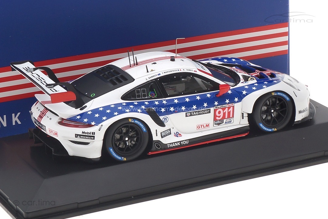 Porsche 911 RSR 12h Sebring 2020 Bamber/Makowiecki/Tandy Spark 1:43 WAP0200100N0FW