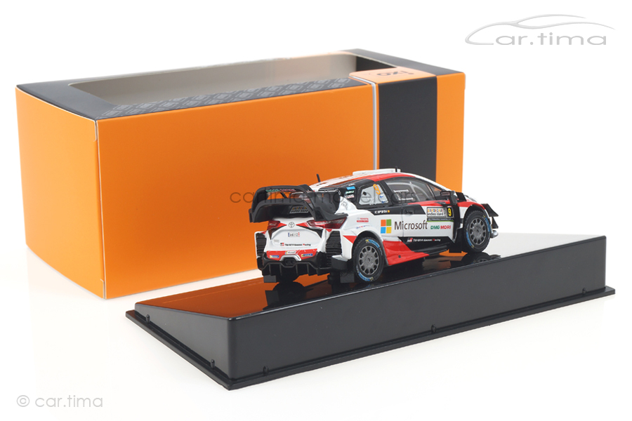 Toyota Yaris WRC Italien Rallye 2018 Lappi/Ferm IXO 1:43 RAM678