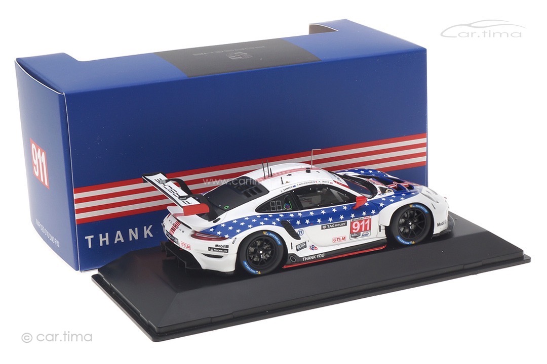 Porsche 911 RSR 12h Sebring 2020 Bamber/Makowiecki/Tandy Spark 1:43 WAP0200100N0FW