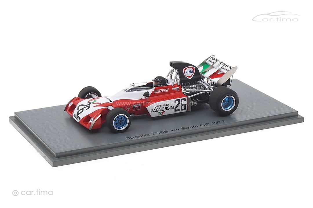 Surtees TS9B GP Spanien 1972 Andrea de Adamich Spark 1:43 S3994