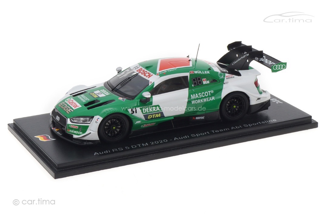 Audi RS5 DTM 2020 Nico Müller Spark 1:43 SG654
