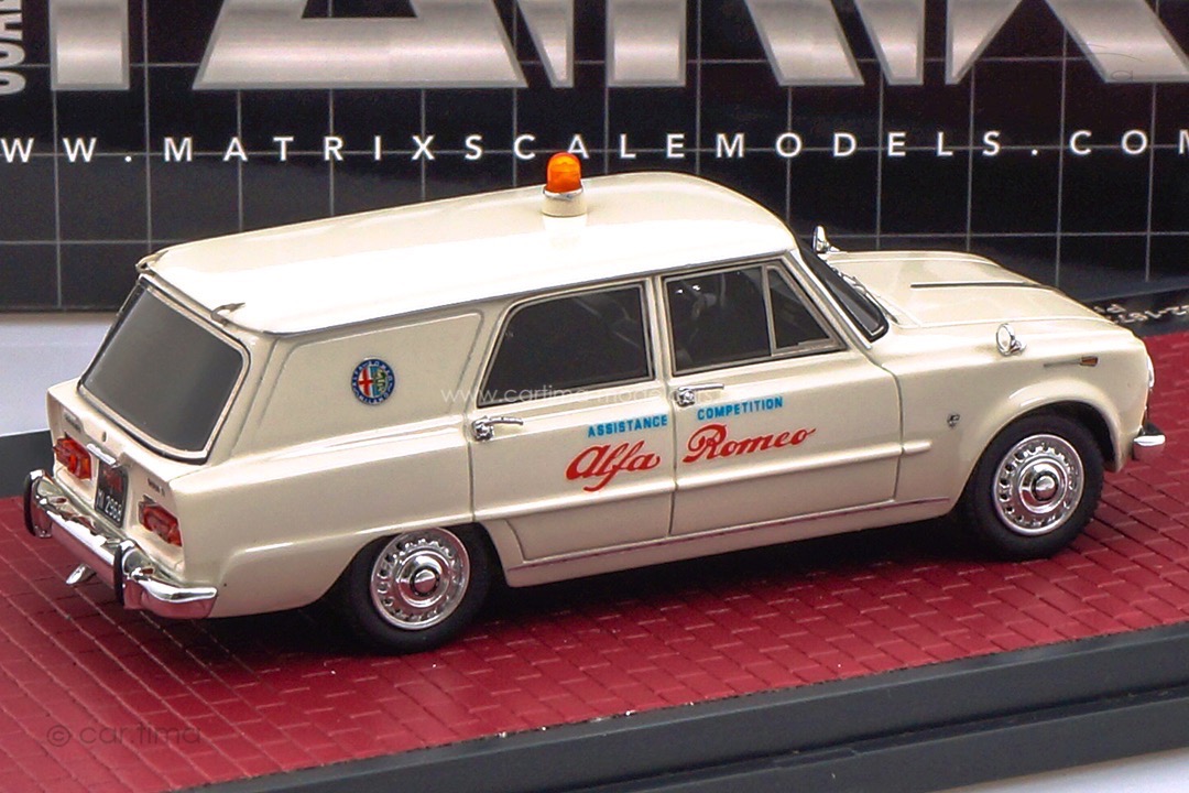 Alfa Romeo Giulia (Typ 105) Carrozzeria Colli Assistance Competition Matrix 1:43 MX40102-161