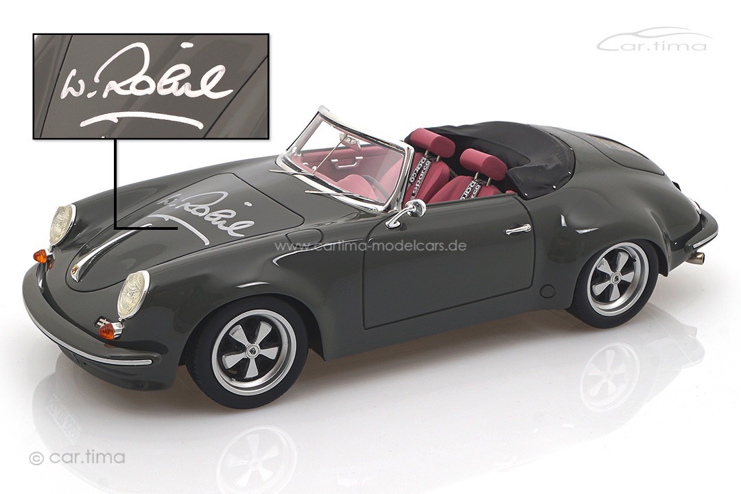 Porsche 356 3000 RR Originalsignatur Walter Röhrl car.tima EXCLUSIVE 1:18 CAR01822001-SIG2