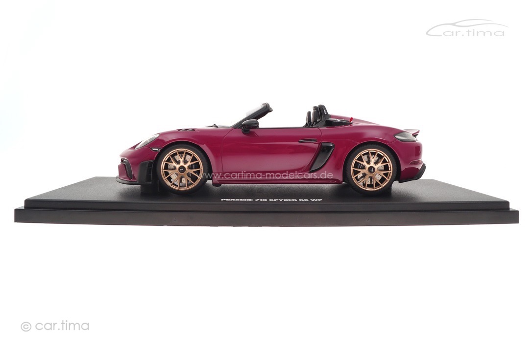 Porsche 718 Spyder RS Weissach Package Sternrubin GT Spirit 1:18 GT486