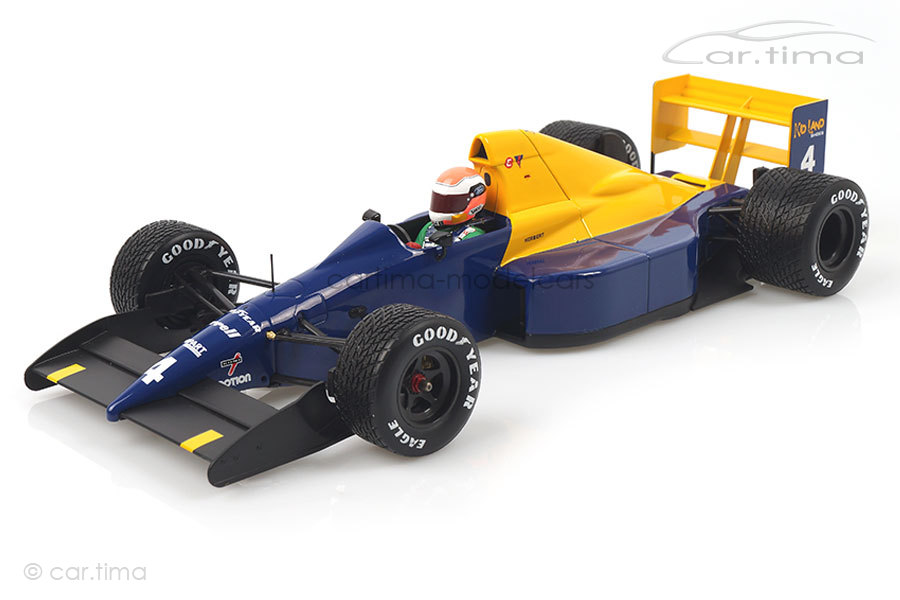 Tyrrell Ford 018 GP Belgien 1989 Johnny Herbert Minichamps 1:18 110891104