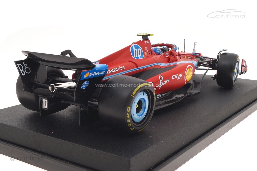 Ferrari F1 SF-24 GP USA Miami 2024 Carlos Sainz Jr. Bburago 1:18 18-16815-S-Miami