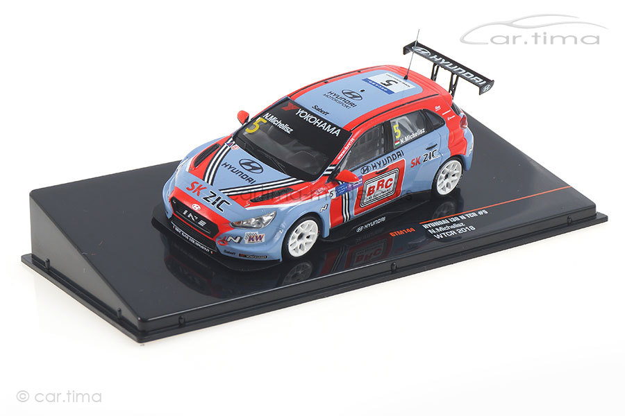 Hyundai i30 N TCR WTCR 2018 Norbert Michelisz IXO 1:43 GTM144