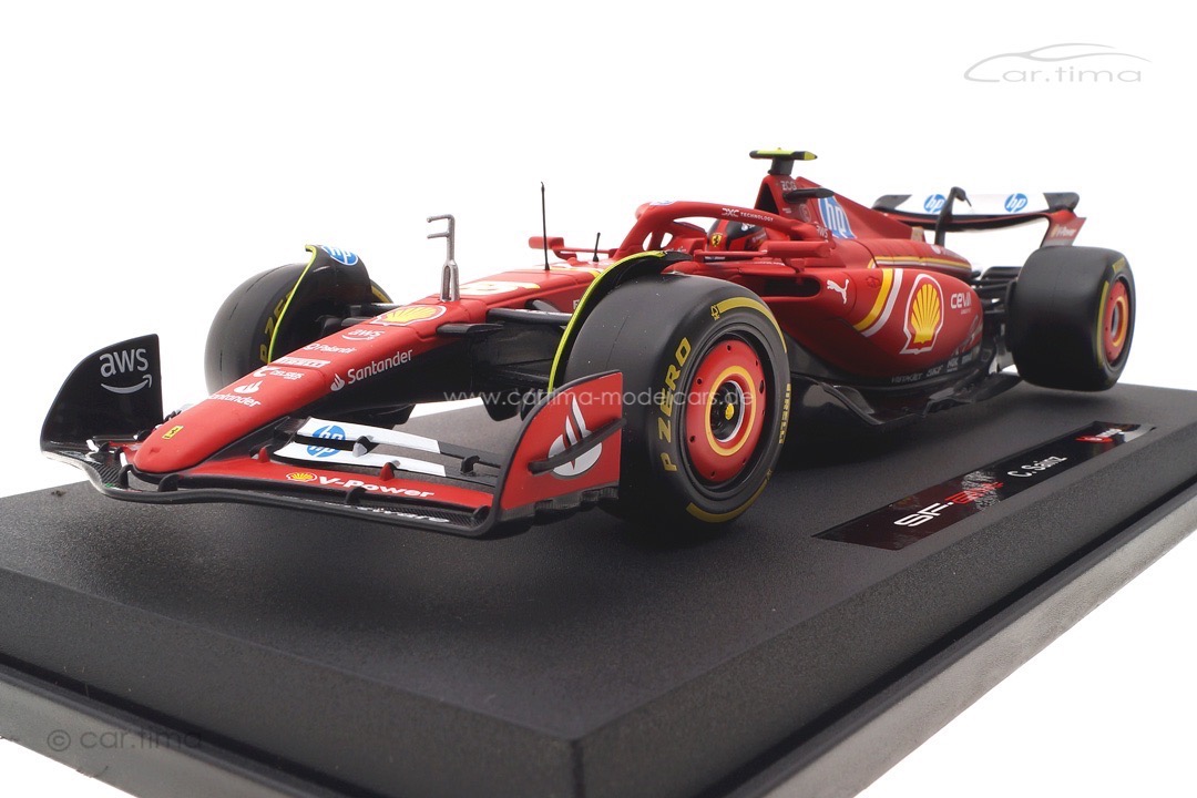 Ferrari F1 SF-24 GP 2024 Carlos Sainz Bburago 1:18 18-16815-S