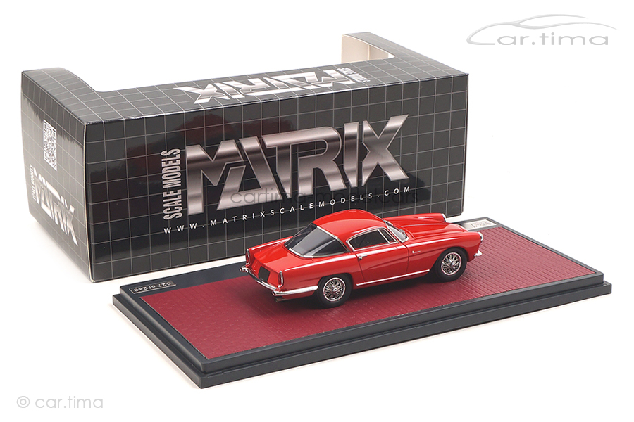 Aston Martin DB2/4 Coupe Bertone Arnolt 1953 rot Matrix 1:43 MX40108-011