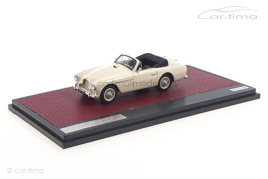 Aston Martin DB2/4 MKII DHC by Tickford 1955 weiß Matrix 1:43 MX40108-061
