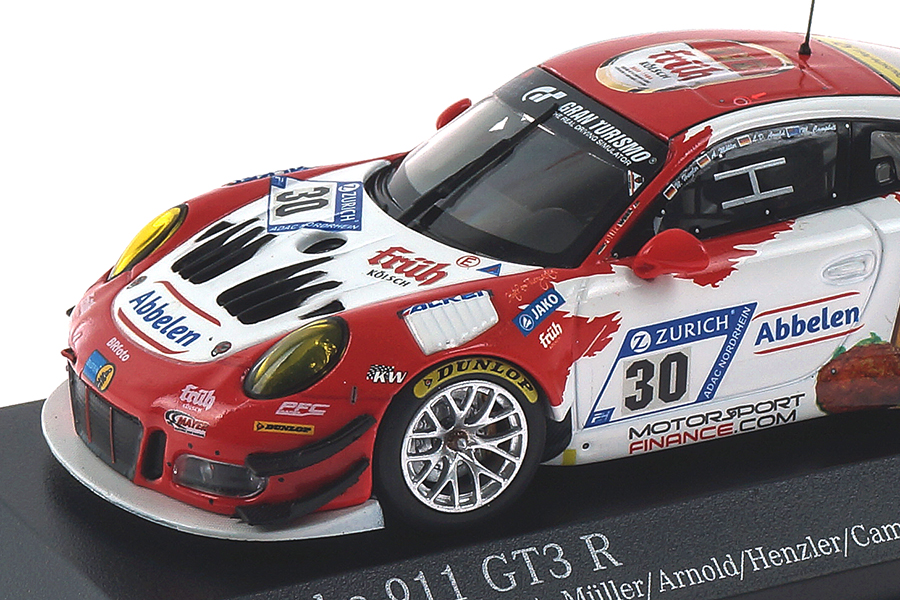 Porsche 911 (991 II) GT3 R Frikadelli Racing 24 Nürburgring 2018 Arnold/Henzler Minichamps 1:43 