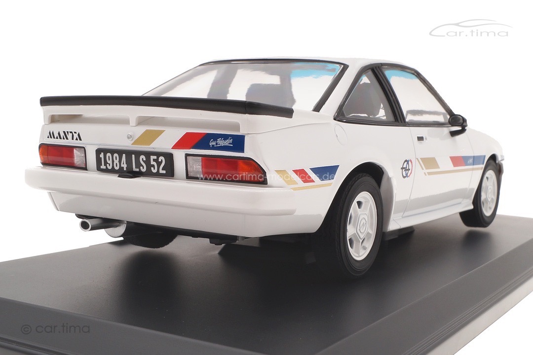 Opel Manta Guy Frequelin weiß Norev 1:18 183305