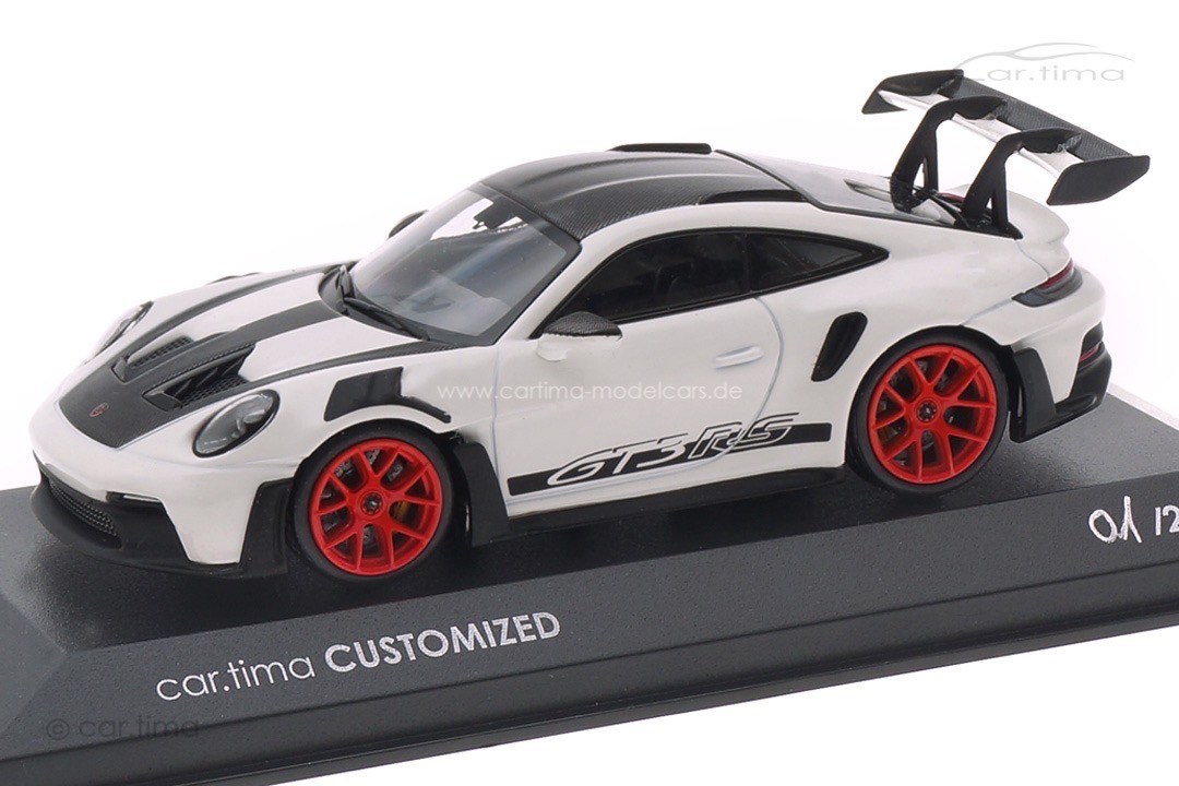 Porsche 911 (992) GT3 RS Weissach Paket Japan Edition Minichamps car.tima CUSTOMIZED 1:43