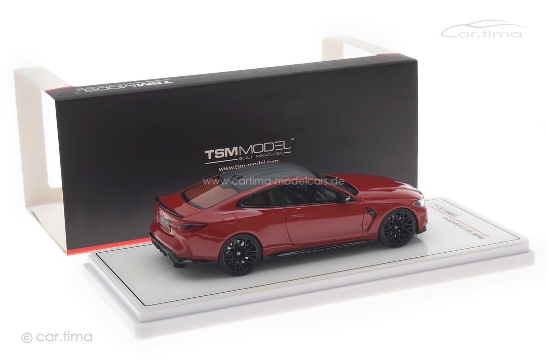 BMW M4 Competition (G82) Toronto Red met. TSM 1:43 TSM430570