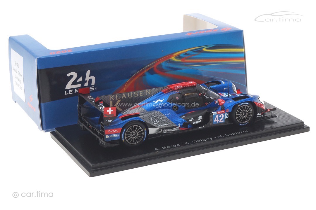 Oreca 07-Gibson 24h Le Mans 2020 Borga/Coigny/Lapierre Spark 1:43 S7980