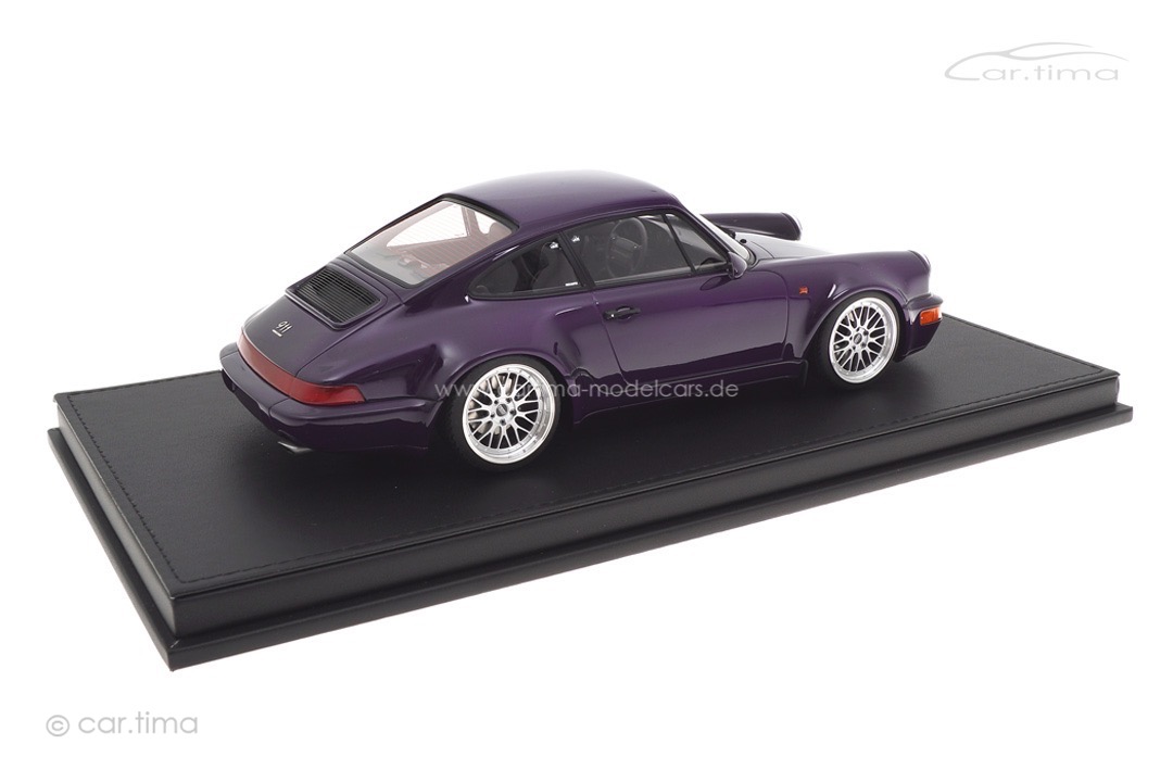 Porsche 911 (964) Carrera 30 Jahre 911 Viola met. BBS Alu-Felgen car.tima CUSTOMIZED 1:18