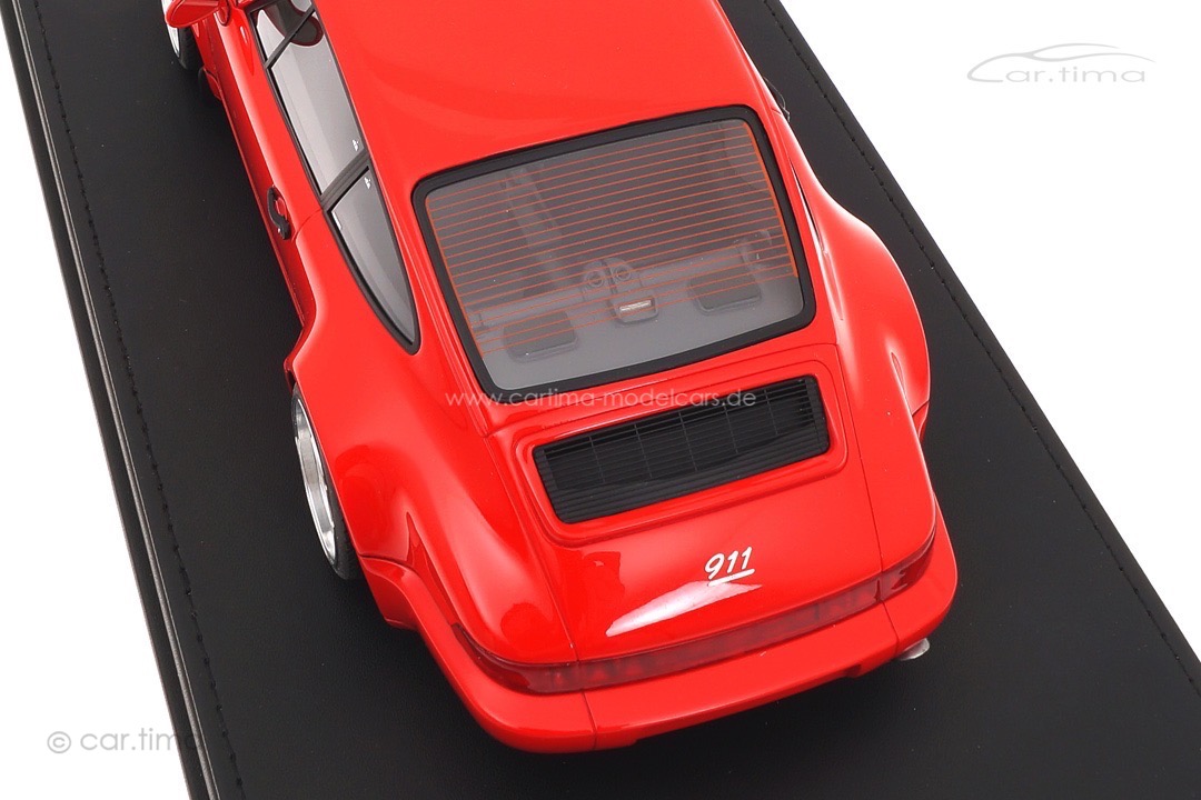 Porsche 911 (964) Carrera 30 Jahre Jubi Indischrot 19" BBS Alu-Felgen car.tima CUSTOMIZED 1:18