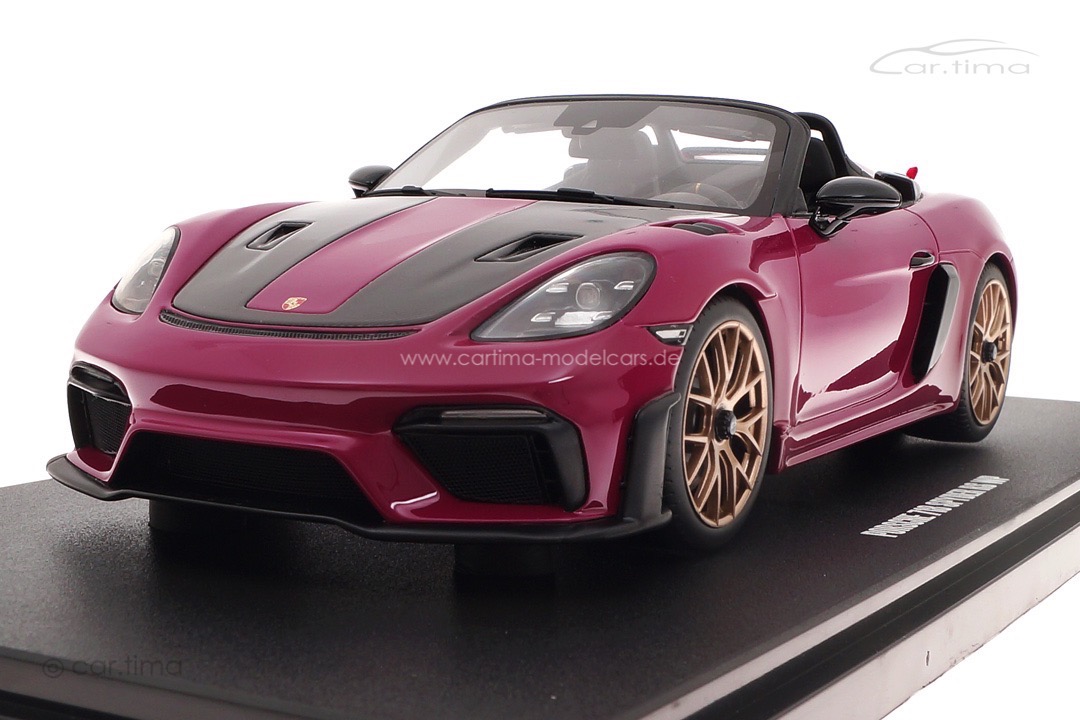 Porsche 718 Spyder RS Weissach Package Sternrubin GT Spirit 1:18 GT486