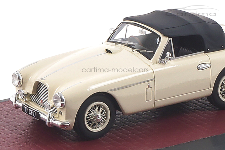 Aston Martin DB2/4 MKII DHC by Tickford 1955 weiß Matrix 1:43 MX40108-062