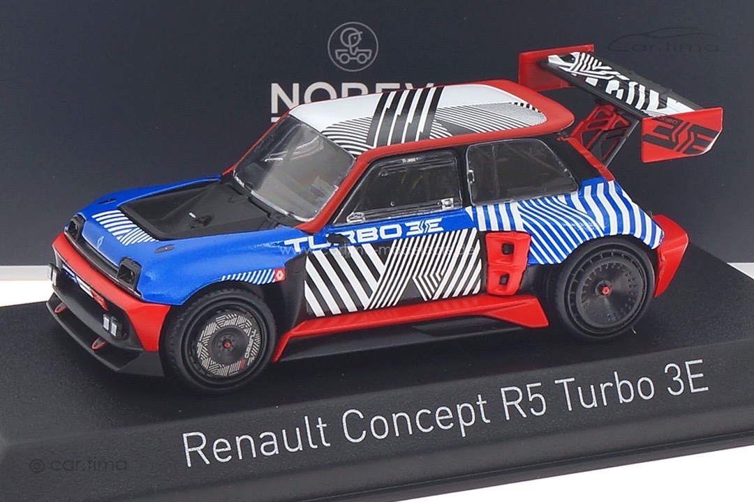 Renault Concept R5 Turbo 3E E-Tech 100% Elektrisch blau/rot Norev 1:43 517967