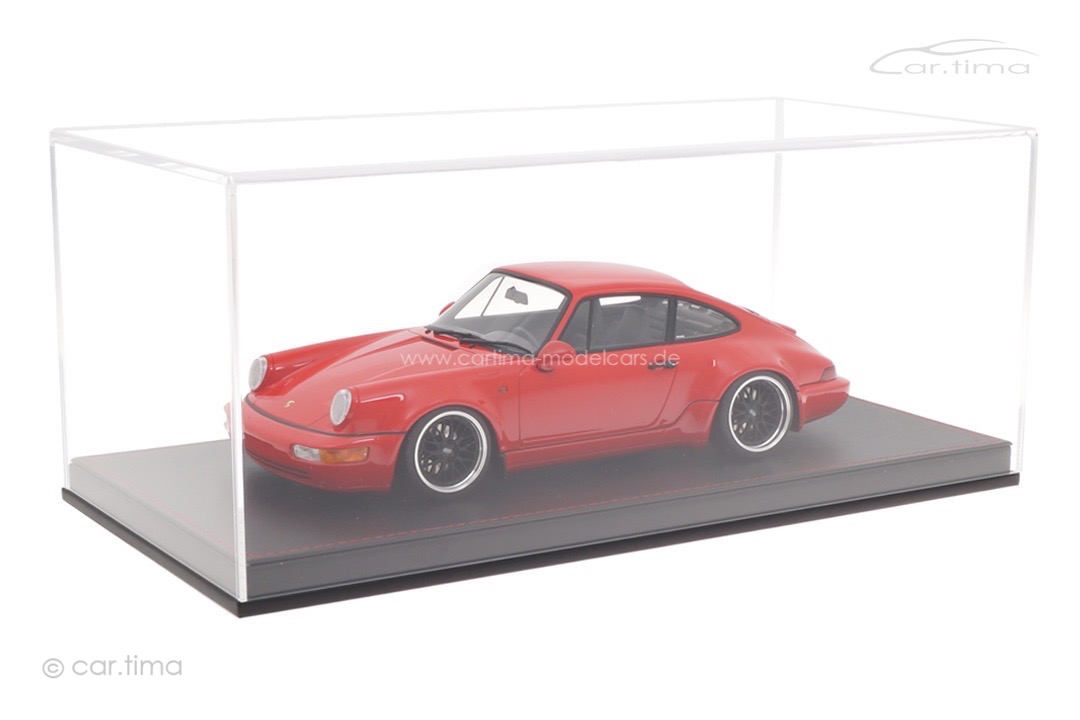 Porsche 911 (964) Carrera 30 Jahre 911 Jubi rot 19" BBS Alu-Felgen car.tima CUSTOMIZED 1:18