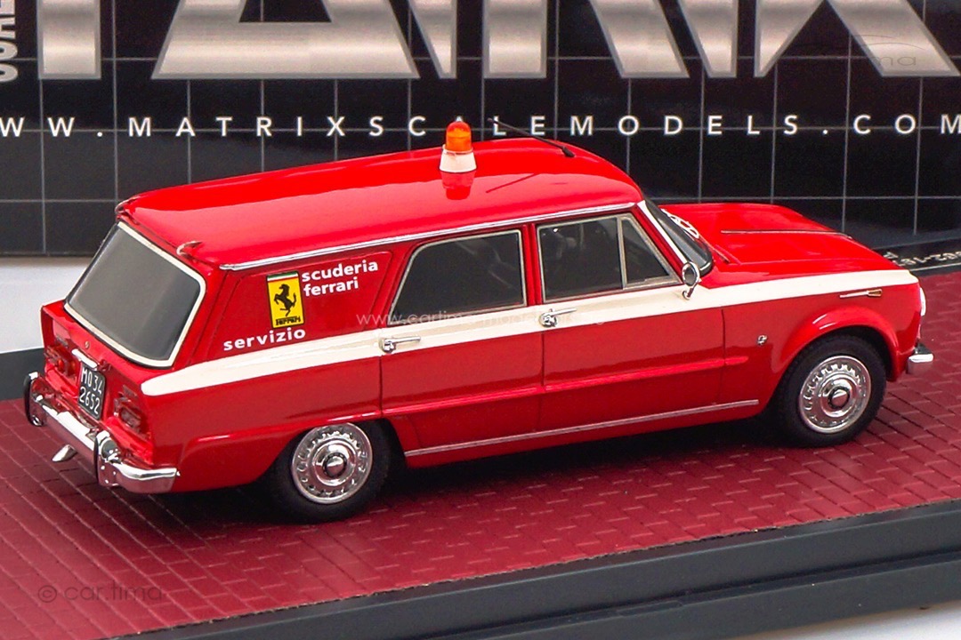 Alfa Romeo Giulia (Typ 105) Carrozzeria Colli Scuderia Ferrari Matrix 1:43 MX40102-162