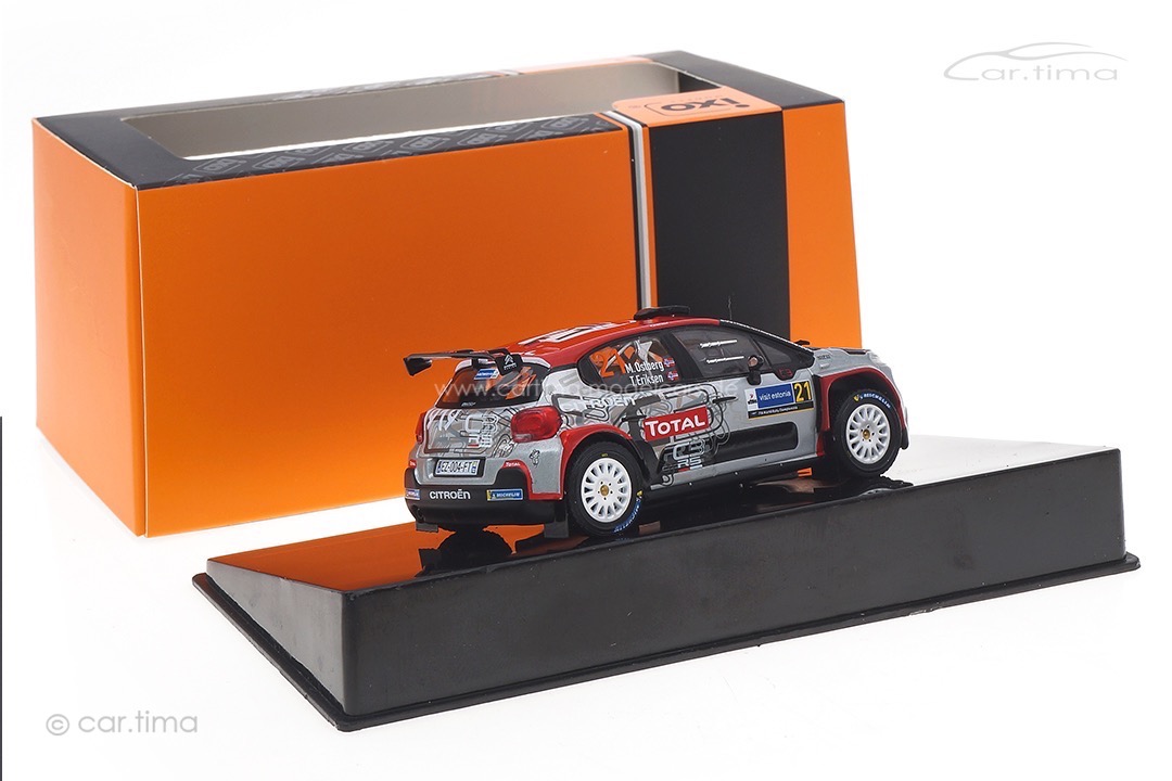 Citroën C3 R5 Rallye Estonia 2020 Östberg/Eriksen IXO 1:43 RAM761