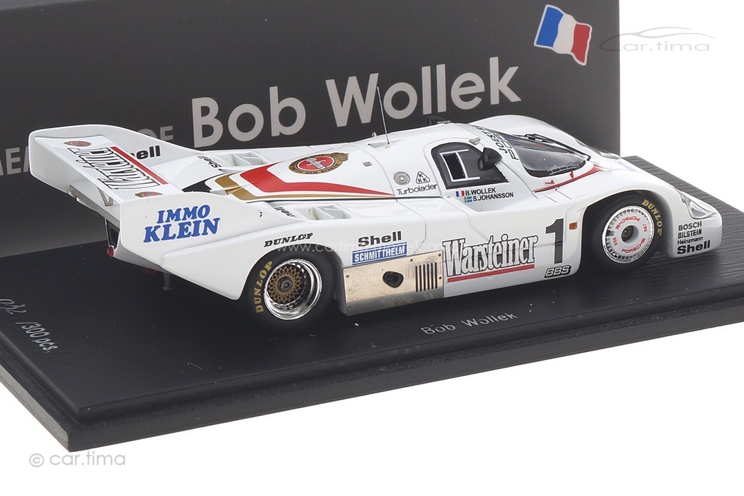 Porsche 956 Winner DRM Zolder 1983 Bob Wollek #300/300 Spark 1:43 CA-WOL-06