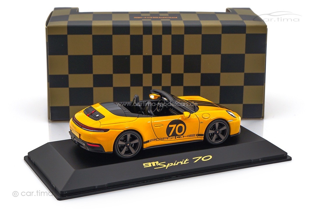 Porsche 911 (992.2) Spirit 70 Speedgelb IAA Special 2025 Spark 1:43 WAP0200200T070