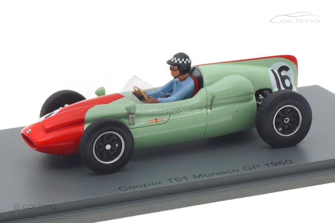 Cooper T51 GP Monaco 1960 Chris Bristow Spark 1:43 S8046