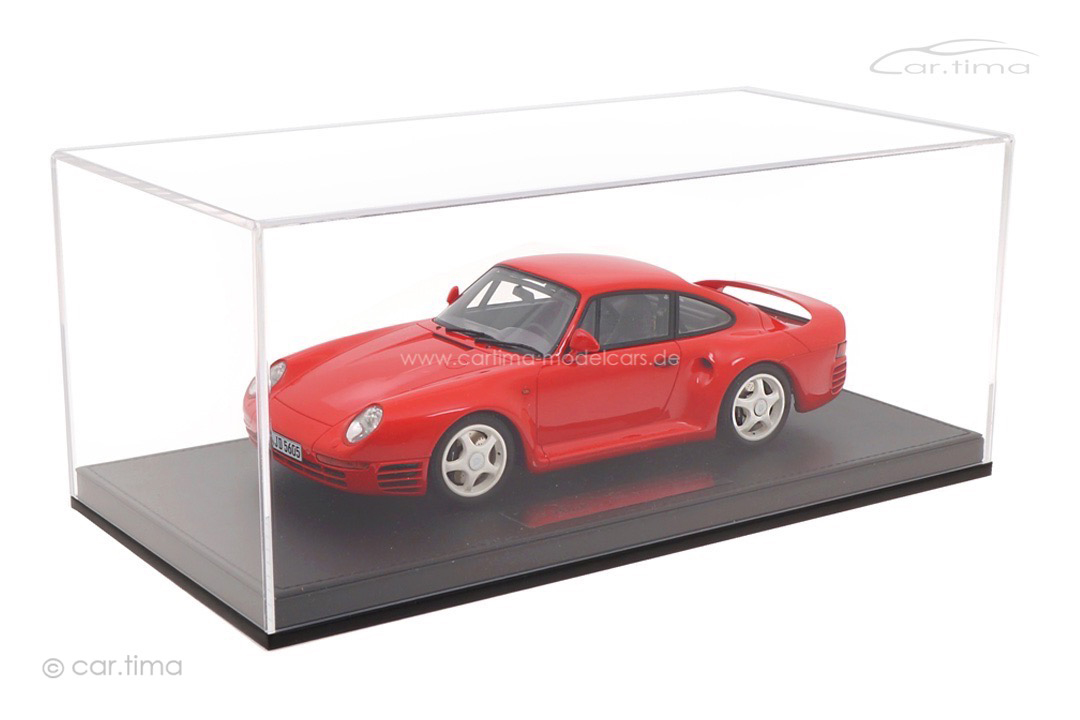 Porsche 959 Indischrot Walter Röhrl Charity Collection car.tima 1:18 CAR01825028