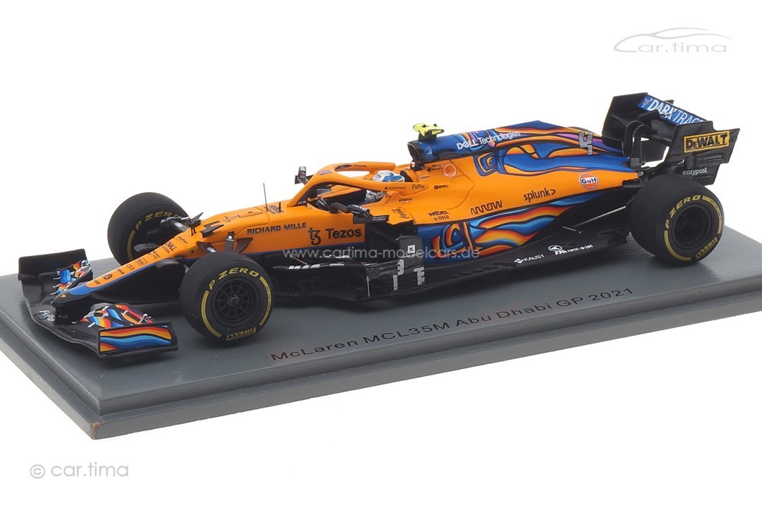 McLaren MCL35M GP Abu Dhabi 2021 Lando Norris Spark 1:43 S7855