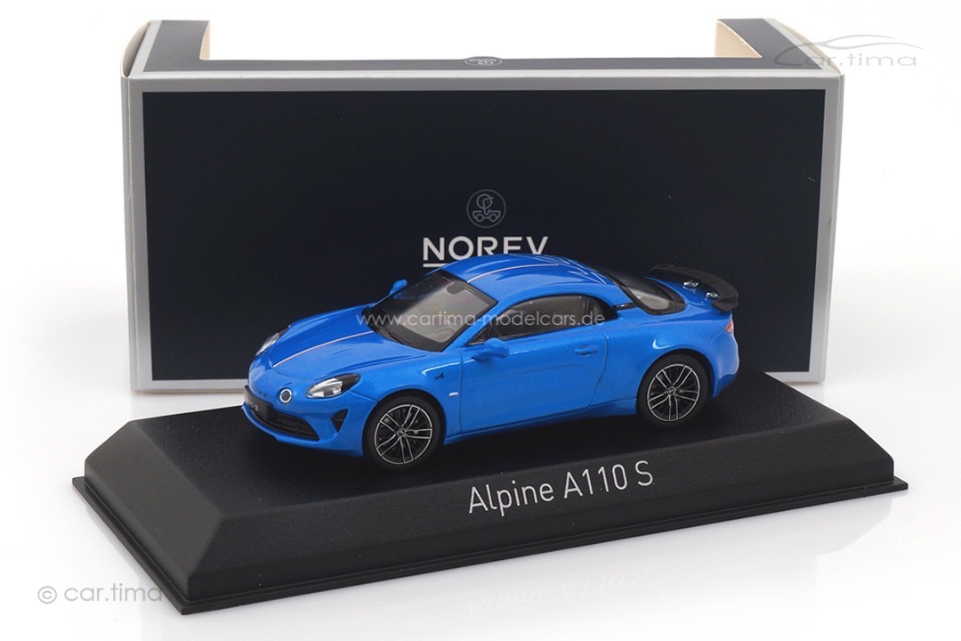 Alpine A110 S Pack Aero French Signature Alpinblau Norev 1:43 517870
