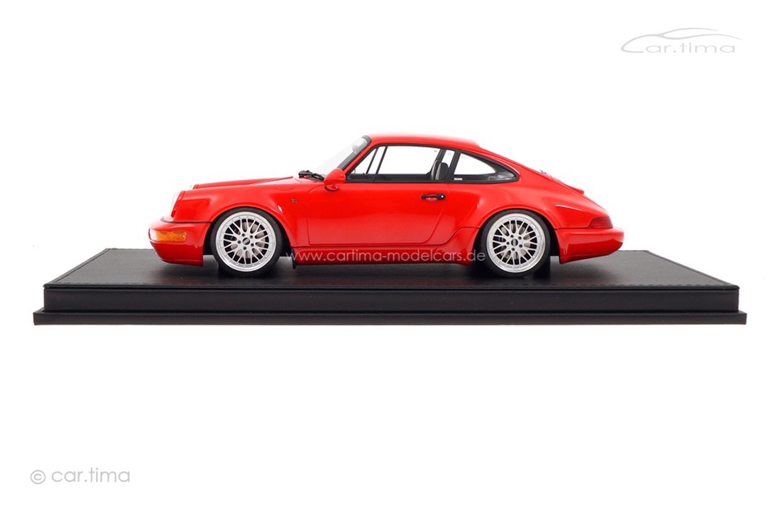 Porsche 911 (964) Carrera 30 Jahre Jubi Indischrot 19" BBS Alu-Felgen car.tima CUSTOMIZED 1:18