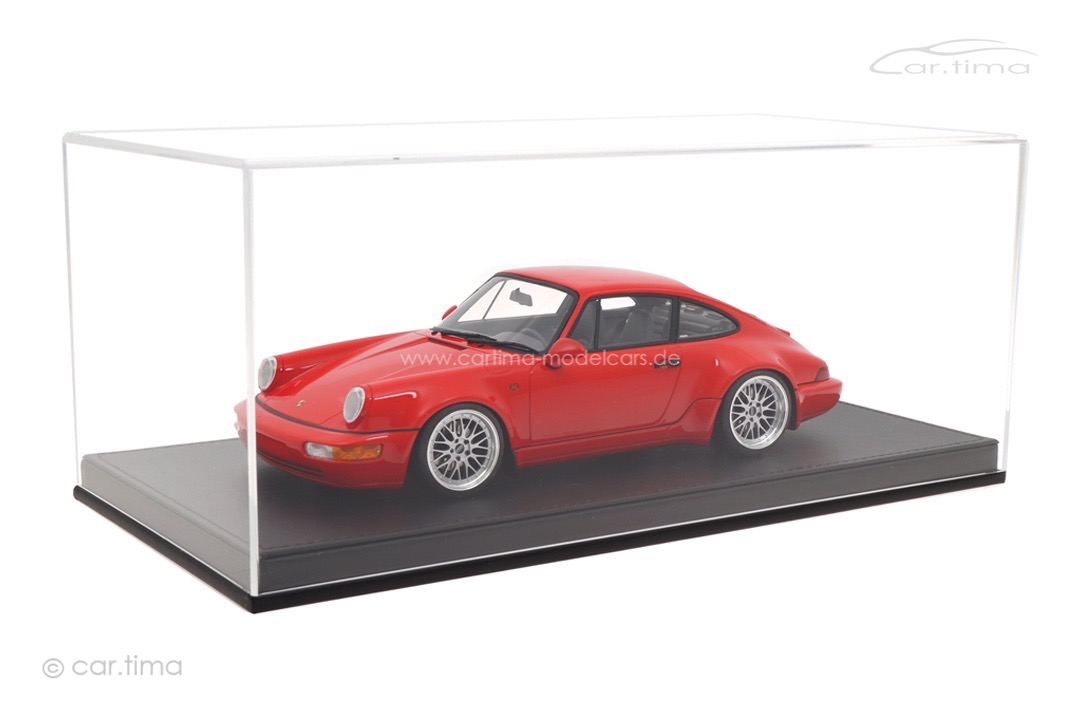Porsche 911 (964) Carrera 30 Jahre Jubi Indischrot 19" BBS Alu-Felgen car.tima CUSTOMIZED 1:18