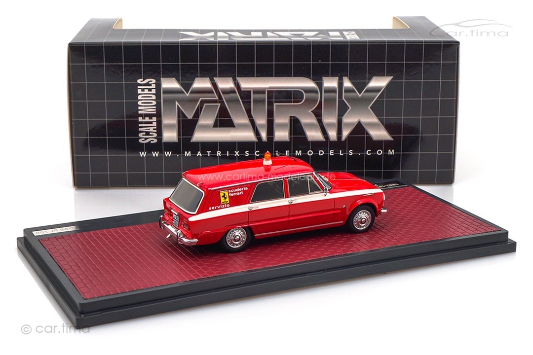 Alfa Romeo Giulia (Typ 105) Carrozzeria Colli Scuderia Ferrari Matrix 1:43 MX40102-162